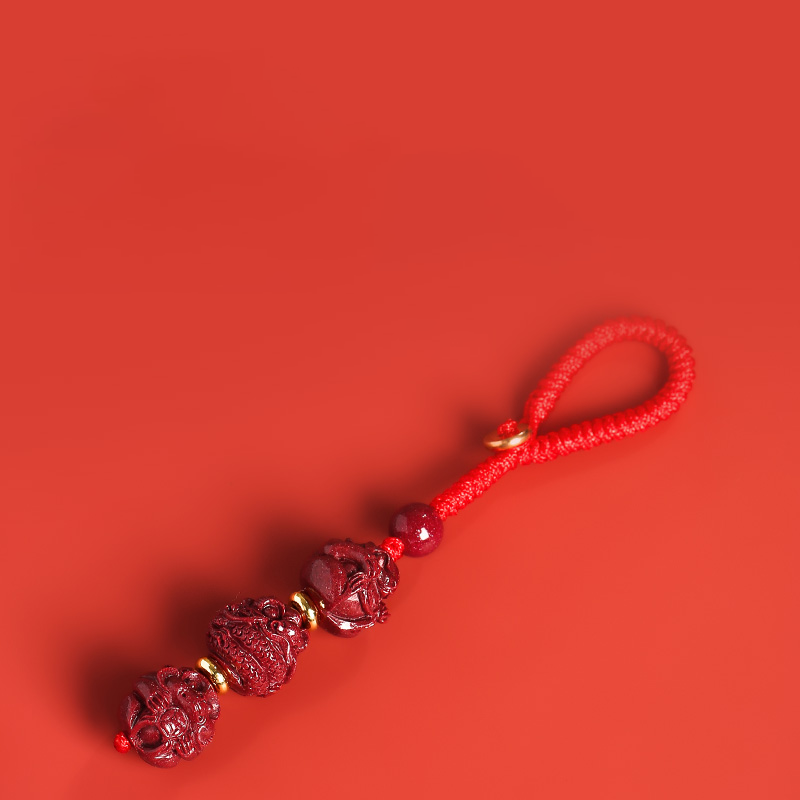 Three-in-one zodiac keychain